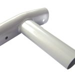 Power Steel 22' x 52" Round Above Ground Pool T-Connector Replacement, Light Gray