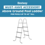 Bestway Above Ground Pool Ladder 42" - Image 2
