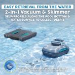Bestway AquaTronix Pro G300 Automatic Robotic Pool Vacuum & Skimmer - Image 4