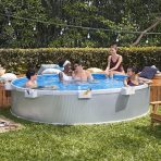 Bestway TANX 10' x 24" Round Above Ground Stock Tank Pool, All-in-One Set - Image 2