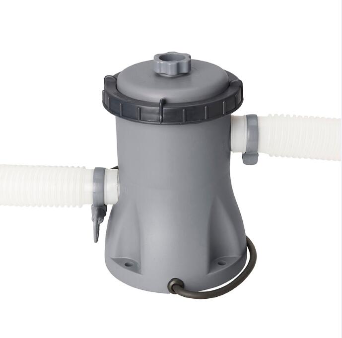i356x2ls0nhojstiomys Bestway 800 gal. Cartridge Filter Pump Replacement, Gray - Image 1