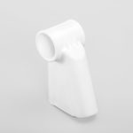 Steel Pro MAX Round Above Ground Pool T-Connector Replacement, White