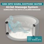 SaluSpa Hot Springs Energy-Efficient AirJet 2-4 Person Inflatable Hot Tub - Image 15