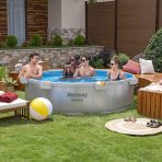 Bestway TANX 8' x 24" Round Above Ground Stock Tank Pool, All-in-One Set - Image 6