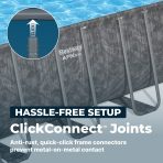 Bestway APX 365 24' x 12' x 52" Rectangle Above Ground Pool Set - Image 7