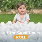 Bestway 250 Play Balls, White - Image 6