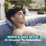 SaluSpa San Francisco Energy-Efficient Smart HydroJet Pro Inflatable Hot Tub with App Control 5-7 person - Image 2