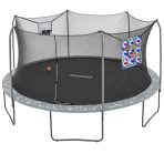 Bestway Xtreme Air 16' Kids Outdoor Trampoline with 2-in-1 Game Set and Basketball Game - Image 2
