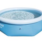 Fast Set 12' x 30" Inflatable Round Pool Liner Replacement, Blue