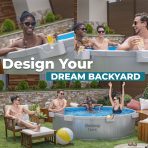 Bestway TANX 8' x 24" Round Above Ground Stock Tank Pool, All-in-One Set - Image 4