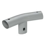 Power Steel & Coleman 13' x 42" Round Above Ground Pool T-Connector Replacement, Gray