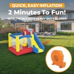 H2OGO! Slidetastic Kids Inflatable Mega Bounce Park - Image 6
