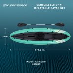 Hydro Force Ventura Elite X1 Inflatable 1-Person Kayak Set 9'2" - Image 3