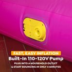 Fisher-Price Bouncesational Bounce House with Built-in Pump, Pink - Image 5
