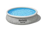 Bestway Fast Set 12’ x 30” Round Inflatable Pool Set - Image 3
