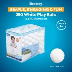 Bestway 250 Play Balls, White - Image 2
