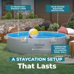 Bestway TANX 8' x 24" Round Above Ground Stock Tank Pool, All-in-One Set - Image 5
