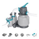 Bestway 1,600 gal. Above Ground Pool Sand Filter Pump - Image 3