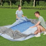 Coleman 16' x 10' x 42" Oval Above Ground Pool Liner Replacement, Gray