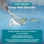 Bestway SaluSpa All in One 3 Piece Cleaning Tool Set for Spa