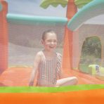 H2OGO! Kids Tropical Outdoor Inflatable Mega Bouncer - Image 3
