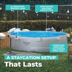 Bestway TANX 10' x 24" Round Above Ground Stock Tank Pool, All-in-One Set - Image 4