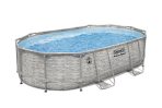 Coleman 16' x 10' x 42" Oval Above Ground Pool Liner Replacement, Gray - Image 2