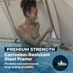 Bestway Steel Pro MAX 13' x 42" Round Above Ground Pool Set with Canopy - Image 10