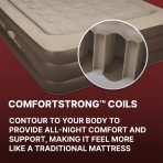 Coleman SupportRest 18" Queen Double-High Air Mattress with 120V Rechargeable Pump - Image 2