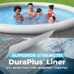 Bestway Fast Set 12’ x 30” Inflatable Round Soft Sided Above Ground Pool Set - Image 4