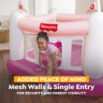 Fisher-Price Bouncesational Bounce House with Built-in Pump, Pink - Image 4