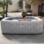SaluSpa San Francisco Energy-Efficient Smart HydroJet Pro Inflatable Hot Tub with App Control 5-7 person - Image 3