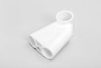 Steel Pro MAX Round Above Ground Pool T-Connector Replacement, White - Image 2