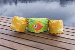 Puddle Jumper Fabric Kids Deluxe Life Vest with Armbands - Image 3