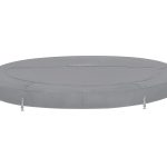 SaluSpa Grenada AirJet Hot Tub Top Leatheroid Cover Replacement, Gray