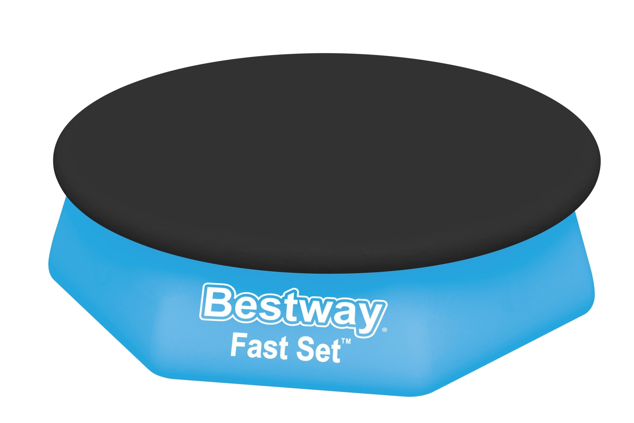 tgggpkhhqmbw9tz7wbvf Bestway Fast Set Round Pool Cover for 8' Inflatable Ring Above Ground Pools - Image 1