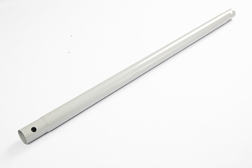 toechcecelwinwy8dsp3 Steel Pro Round Above Ground Pool Top Rail Replacement, White - Image 1