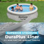 Bestway Fast Set 10’ x 26” Round Inflatable Pool Set - Image 7