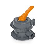 Bestway 2,000 gal. Sand Filter Pump Control Valve Replacement, Gray