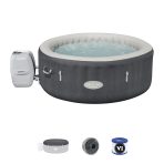 SaluSpa Hot Springs Energy-Efficient AirJet 2-4 Person Inflatable Hot Tub - Image 12