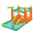 H2OGO! Kids Tropical Outdoor Inflatable Mega Bouncer - Image 5