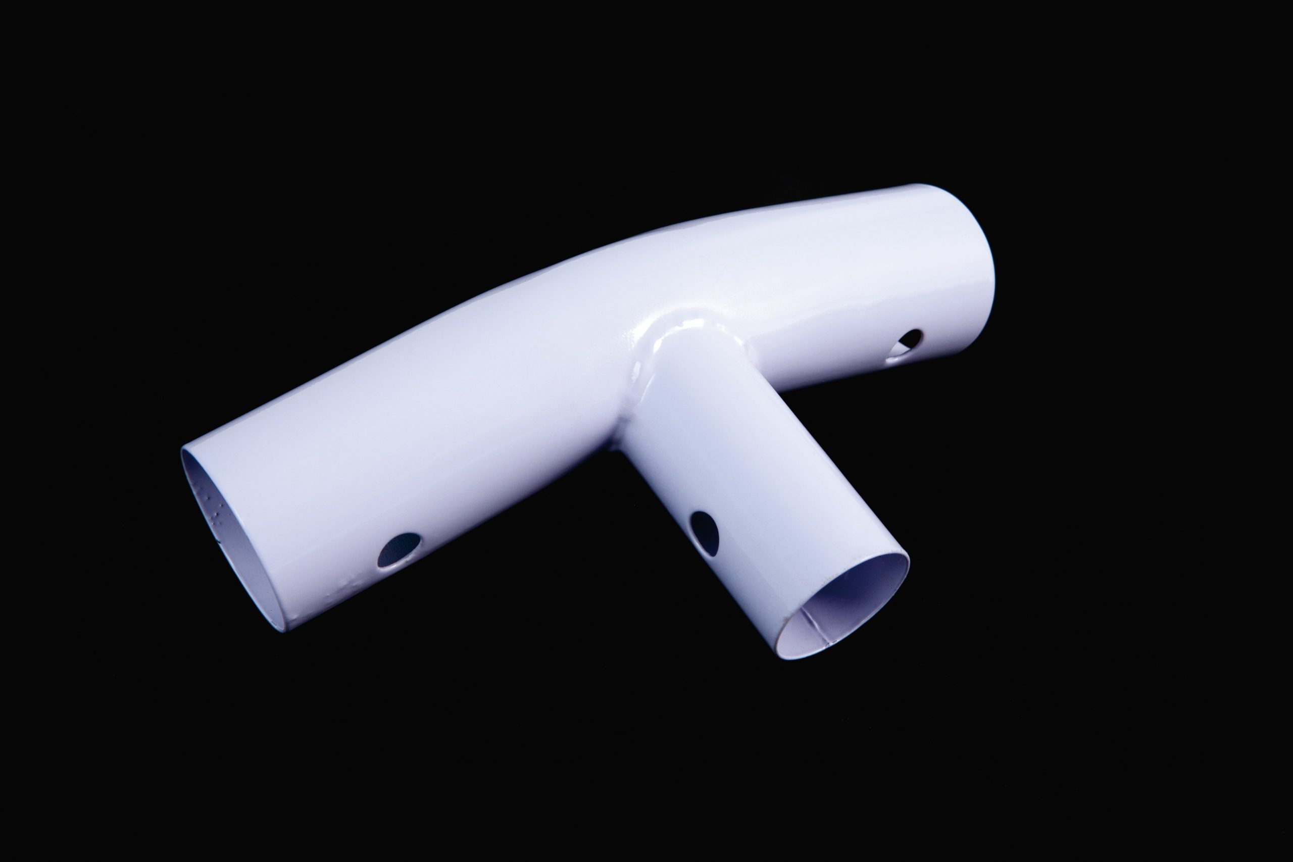wj1lhyg87kg717xgbptf Bestway 15' x 33" Round Above Ground Pool T-Connector Replacement, White - Image 1