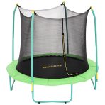 Bestway Xtreme Air 8FT Outdoor Trampoline, No-Gap Enclosure, Anti-Rust Steel, Fast Setup