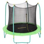 Bestway Xtreme Air 8FT Outdoor Trampoline, No-Gap Enclosure, Anti-Rust Steel, Fast Setup