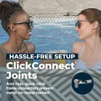 Bestway Steel Pro MAX 13' x 42" Round Above Ground Pool Set with Canopy - Image 3