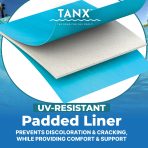 Bestway TANX 8' x 24" Round Above Ground Stock Tank Pool, All-in-One Set - Image 3