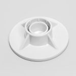 Steel Pro Rectangular Above Ground Pool Vertical Leg Cap Replacement, White