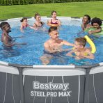 Bestway Steel Pro MAX 15' x 42" Round Above Ground Pool Set with LED Light - Image 5