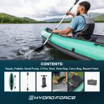 Hydro Force Ventura Elite X1 Inflatable 1-Person Kayak Set 9'2" - Image 5